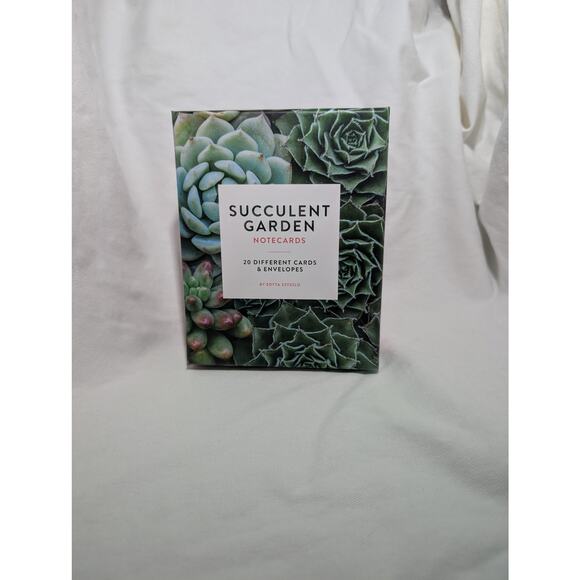 Succulent Garden Notecards by Edyta Szyszka - Picture 3 of 6
